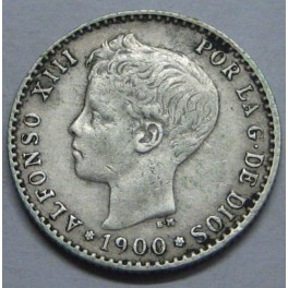 1900 - 0 - 0 - 50 CENTIMOS - ALFONSO XIII - SPAIN