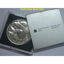 1996 - CANADA -  DOLLAR - FRUTA - MATCHS - PLATA