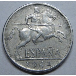 1941 - PLVS  V - 10 CENTIMOS  - MADRID - ESTADO ESPAÑOL