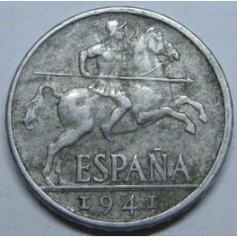 1941 - PLVS  V - 10 CENTIMOS  - MADRID - ESTADO ESPAÑOL