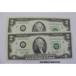 2003- MINEAPOLIS - 2 DOLLAR- BILLETE - USA