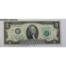 1976- KANSAS CITY- 2 DOLLAR - BILLETE - USA - J-