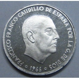 1966 * 74 - 50 CENTIMOS - MADRID - PROOF