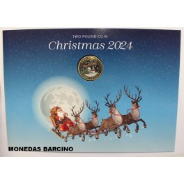 2024- NAVIDAD- CARLOS III -2 POUNDS - GIBRALTAR