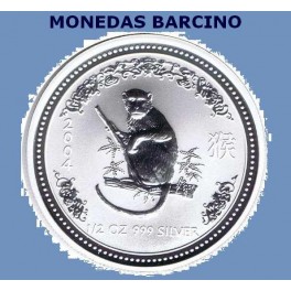 2004 - MONKEY - 50 CENTS - AUSTRALIA - 1/2ONZA