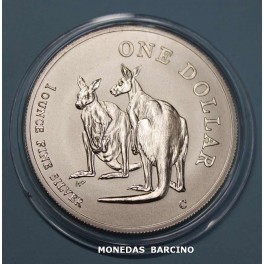 1999- KANGURO - DOLLAR - AUSTRALIA - ONZA - PLATA