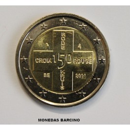 2014 - CRUZ ROJA - 2 EUROS - BELGICA