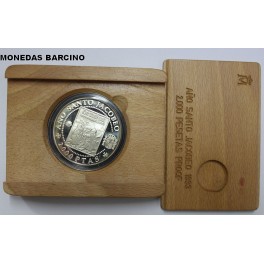 1993- PEREGRINOS -2000 PESETAS - ESPAÑA - PLATA