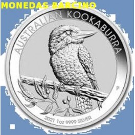 2021 - KOOKABURRA - ONZA - AUSTRALIA - DOLLAR - PLATA