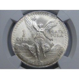 1988 - MS66 - ONZA - LIBERTAD - MEXICO