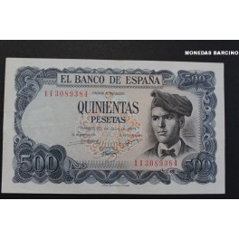 1971- VERDAGUER -SERIE 1I - 500 PESETAS -MADRID