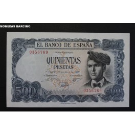 1971- VERDAGUER -SIN SERIE- 500 PESETAS -MADRID