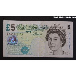 2004- GREAT BRITAIN - 5 POUNDS - ELIZABETH II