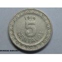 1914 - MEXICO - 5 CENTAVOS - AGUILA
