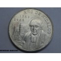 1953- AÑO HIDALGO - 5 PESOS - MEXICO- PLATA