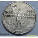 1921- INDEPENDENCIA - 2 PESOS - MEXICO - PLATA