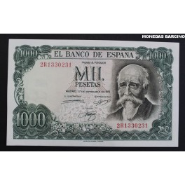 1971- ECHEGARAY - SERIE 2R- 1000 PESETAS - MADRID