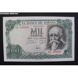 1971- ECHEGARAY - SERIE 6L- 1000 PESETAS - MADRID