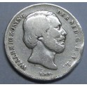 1863- WILLEM III - 1/2 GULDEN - HOLANDA - PLATA
