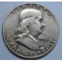 1951- FRANKLIN-USA- HALF DOLLAR- ESTADOS UNIDOS