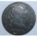 1788 - CARLOS III - 8 MARAVEDIS - SEGOVIA -COBRE