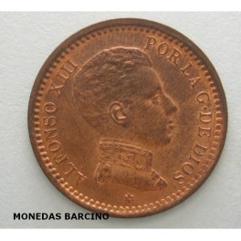 1904 - ALFONSO XIII - 2 CENTIMOS - ESPAÑA