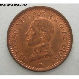 1911- ALFONSO XIII - 2 CENTIMOS - PCV -ESPAÑA