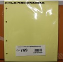 1990- PARDO - HOJA - SEPARADORA  - ESPAÑA