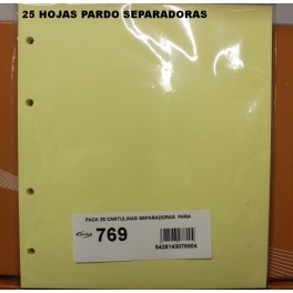 1990- PARDO - HOJA - SEPARADORA  - ESPAÑA