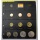 2004- 10 MONEDAS - EUROS - ESPAÑA- HOJA PARDO