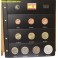 2010- 10 MONEDAS - EUROS - ESPAÑA- HOJA PARDO