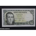 1951- BALMES -SERIE V - 5 PESETAS -BANCO ESPAÑA