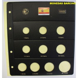 2025- PARDO - HOJA - ESPAÑA - EUROS 10 espaci