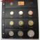2003- 9 MONEDAS - EUROS - ESPAÑA- HOJA PARDO