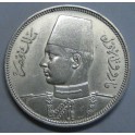 1939- EGIPTO - 5 PIESTRES - FAROUK I - PLATA