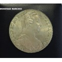 1780- MARIA TERESA- THALER-RESTRIKE - AUSTRIA - PLATA