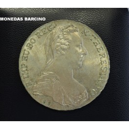 1780- MARIA TERESA- THALER-RESTRIKE - AUSTRIA - PLATA