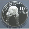 2010- CAMPEONES MUNDO- 10 EUROS - ESPAÑA - PLATA 