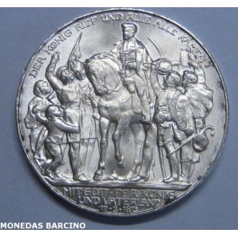 1913 - WILHELM II - 3 MARK - ALEMANIA - PREUSSEN