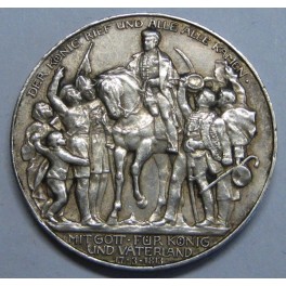 1913- WILHELM II - 3 MARK - ALEMANIA - DEUTSCHE