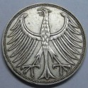 1957- AGUILA - 5 MARK - ALEMANIA - DEUTSCHE