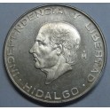 1955- MIGUEL HIDALGO - 5 PESOS - MEXICO- PLATA