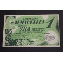 1937- ALMACELLES - LLEIDA - 1 PESETA - BILLETE 