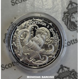 2024- ANTIGUA BARBUDA- ONZA -2 DOLLARS - EASTERN CARIBBEAN 