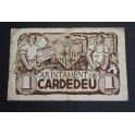1937- CARDEDEU - 1 PESETA - BARCELONA - BILLETE