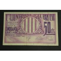 1937- EL BRUCH - 50 CENTIMOS - BARCELONA - BILLETE