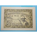 REQUENA -  VALENCIA - 50 CENTIMOS - BILLETE PAPAEL MONEDA