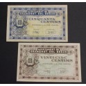 1937- GRAMANET BESOS- BARCELONA - 25 CENTIMOS - 