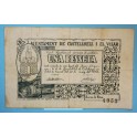 1937- CASTELLBELL I EL VILAR - 1 PESETA -BARCELONA -BILLETE