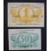 1937- MANRESA -50 CENTIMOS - 1 PESETA - 2 BILLETES